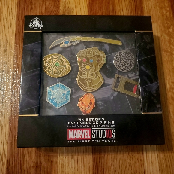 Disney’s Marvel Studios 10th Anniversary Limited Edition Pin Set - Picture 3 of 5
